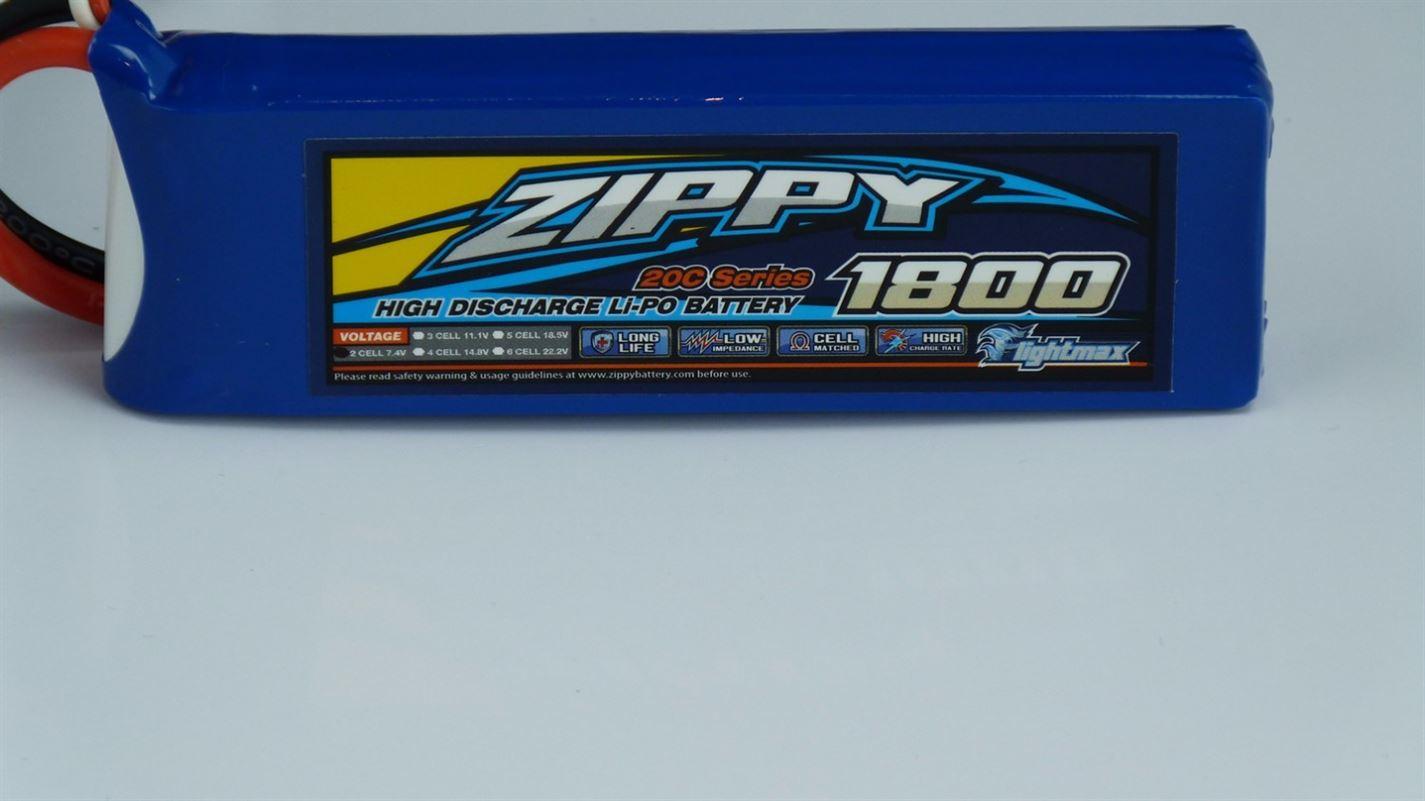 Zippy Flightmax 1800mAh 3S 20C Lipo Battery Pack - UK Seller
