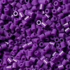 Bag of 1000 hama beads purple