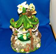 Rare Disney tinkerbell music snow globe