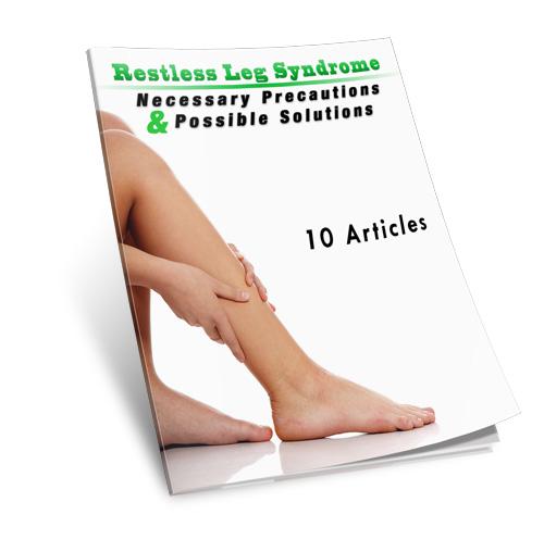 Restless Leg Syndrome - PDF Ebook with Audio Book and articles - Reseller Rights - Instant Download