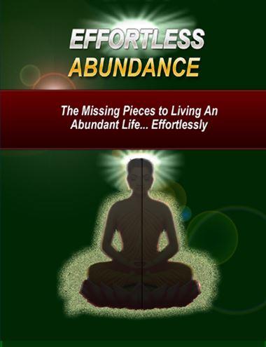 Effortless Abundance - PDF Ebook - Reseller Rights - Instant Download 