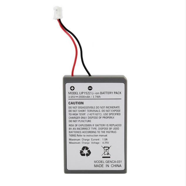 2000mAh 3.7V Rechargeable Battery Pack for Sony Playstation PS4 Contro