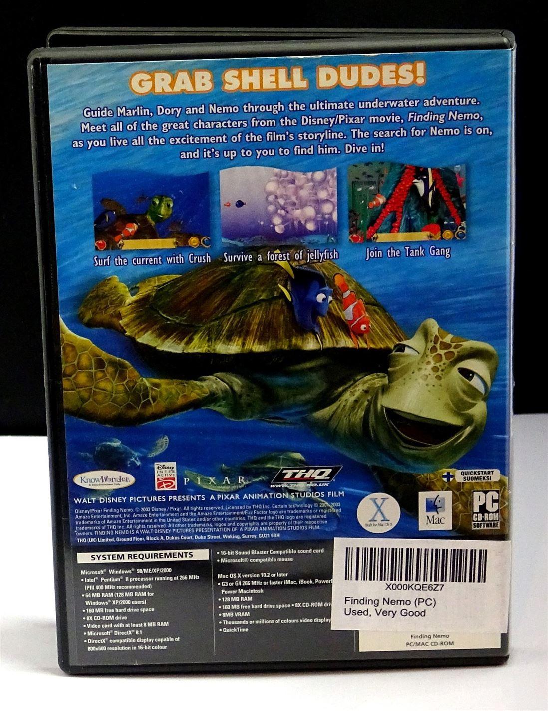 Disney's Pixar's Finding Nemo (PC) - UK Seller NP