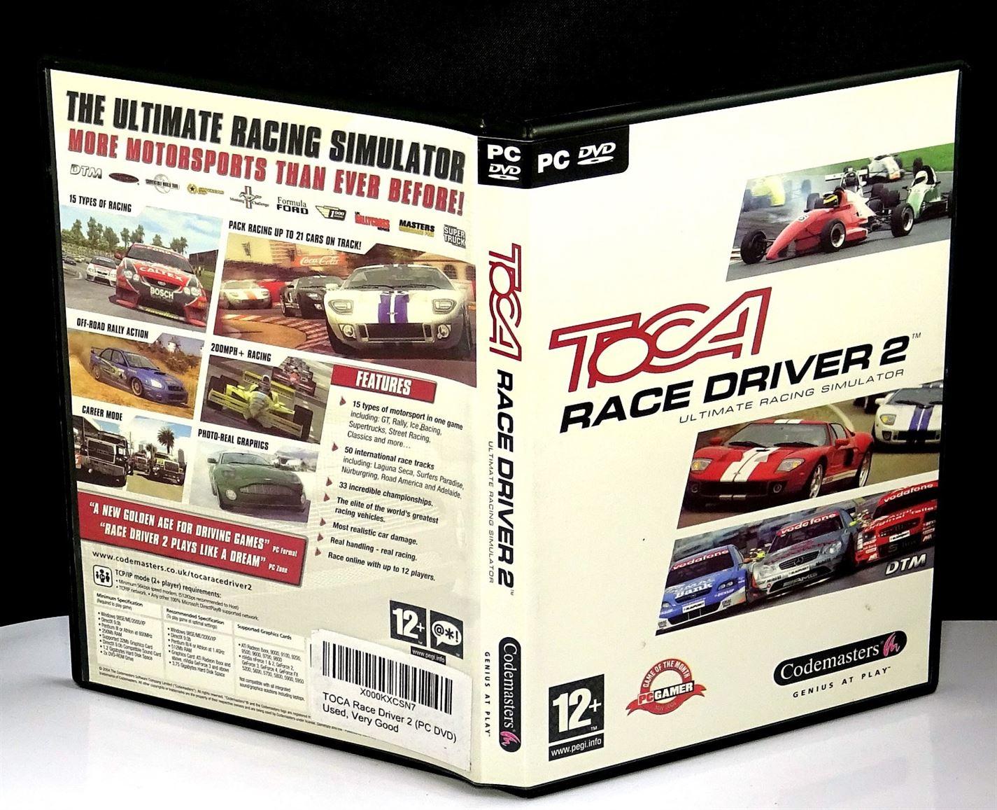 Toca Race Driver 2 (PC) - Free Postage - UK Seller NP