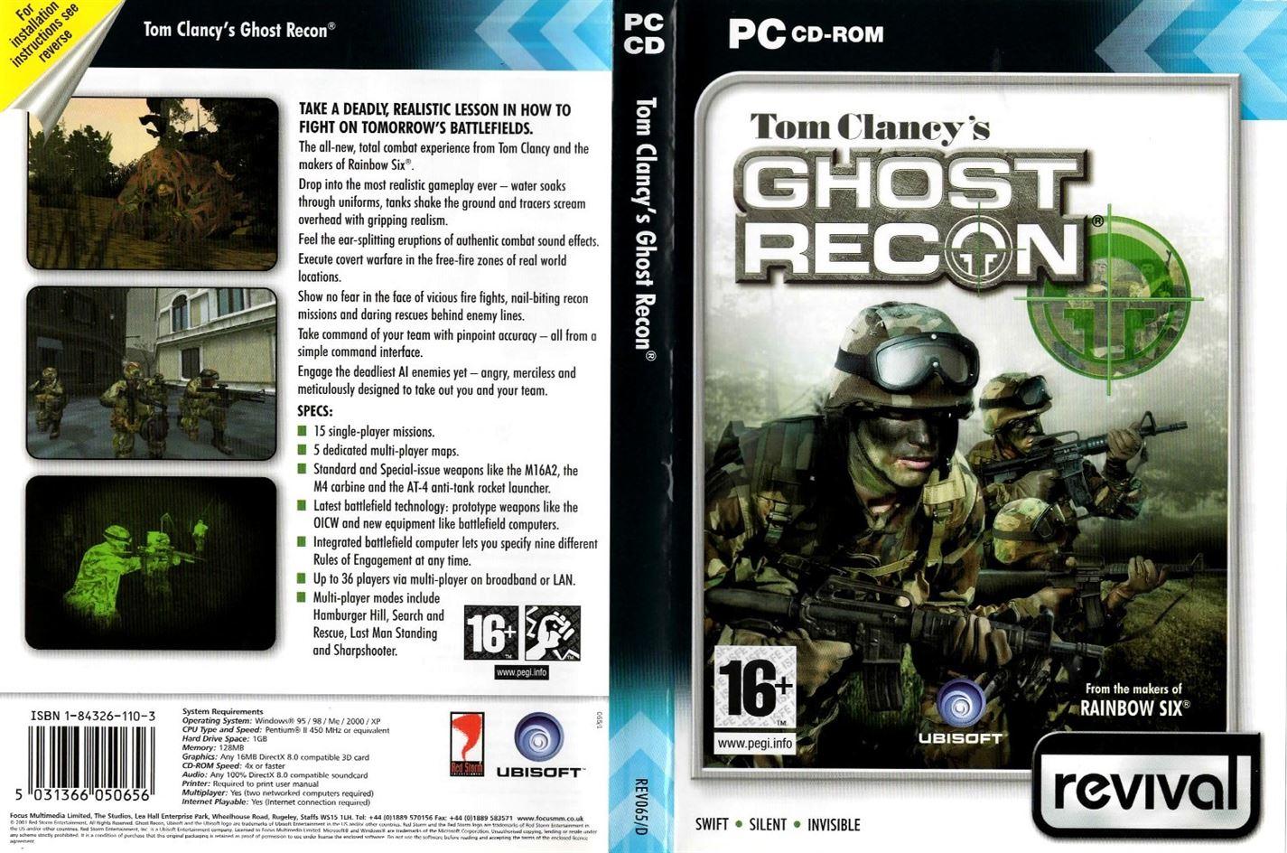 Tom Clancy's Ghost Recon (PC) - UK Seller NP