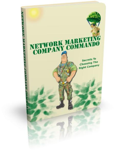 Network Marketing Company Commando - PDF Ebook - Digital Download - Master Resale Rights