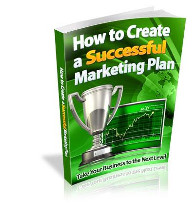 Create a Successful Marketing Plan - PDF Ebook - Digital Download - Master Resale Rights