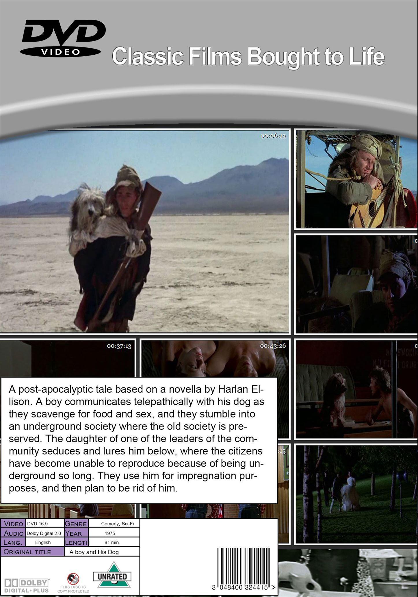 A Boy and His Dog (1975) Standard DVD (HDDVD-Revived) UK Seller