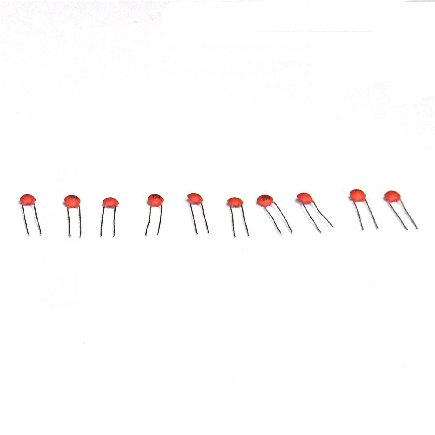 10 pcs 151pf 50V 152 Ceramic Capacitor DIP - Free Postage