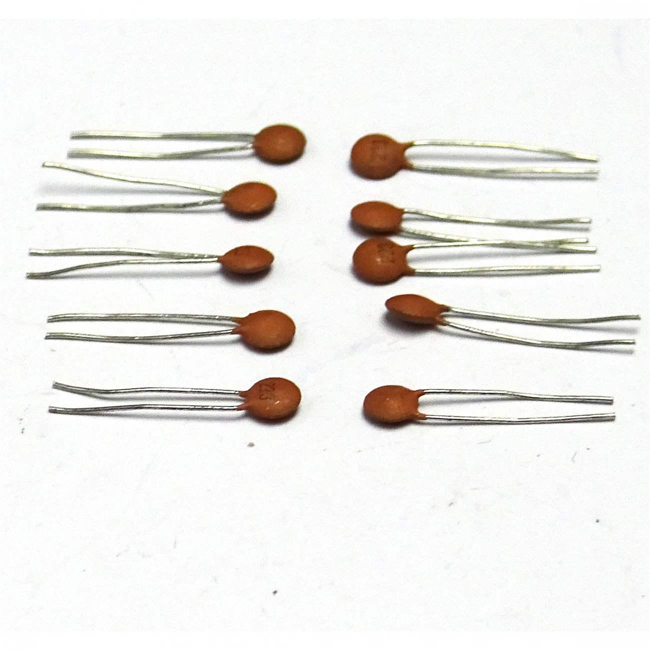 10 pcs 22000pf 0.022uf 223 50V Ceramic Capacitor DIP - Free Postage