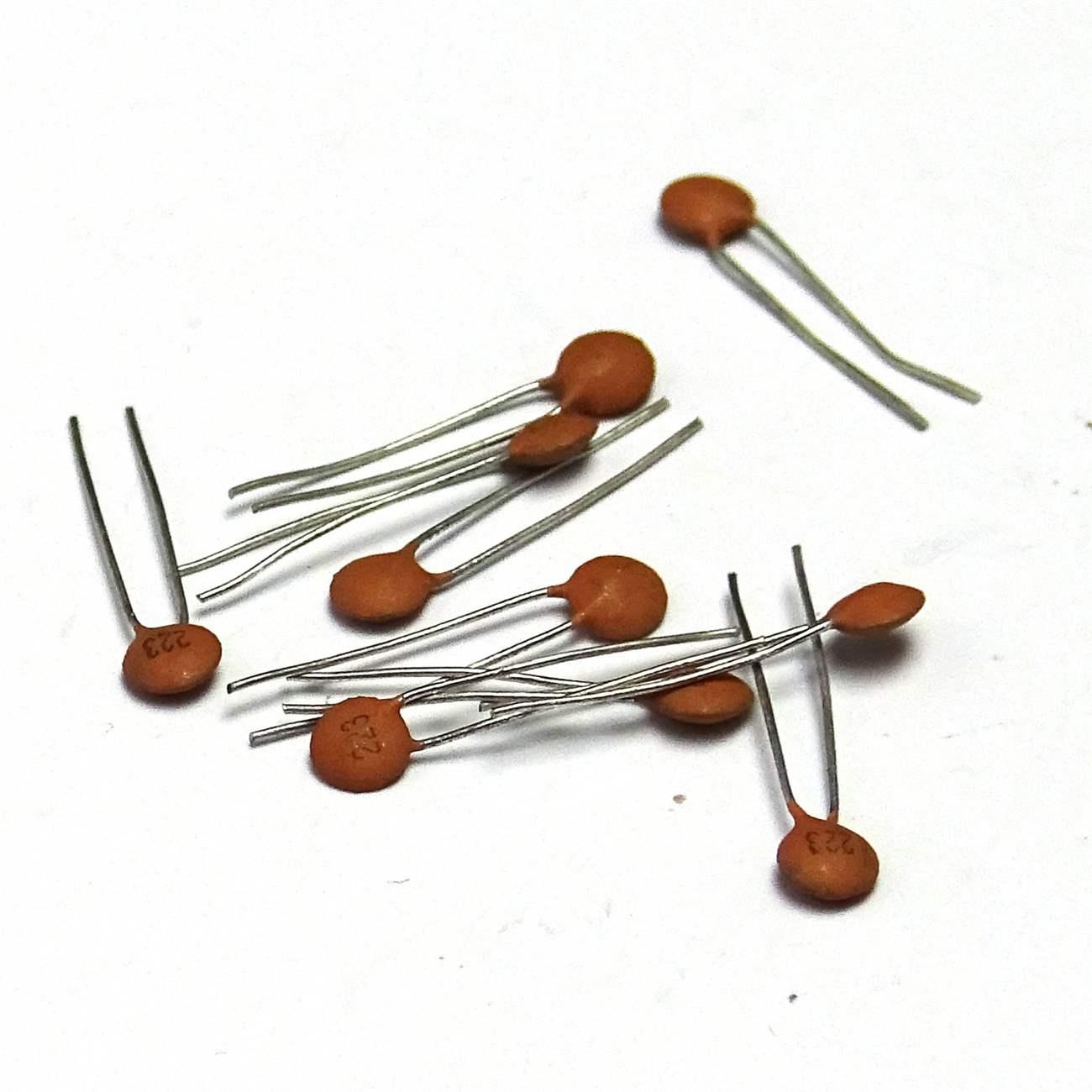 10 pcs 22000pf 0.022uf 223 50V Ceramic Capacitor DIP - Free Postage