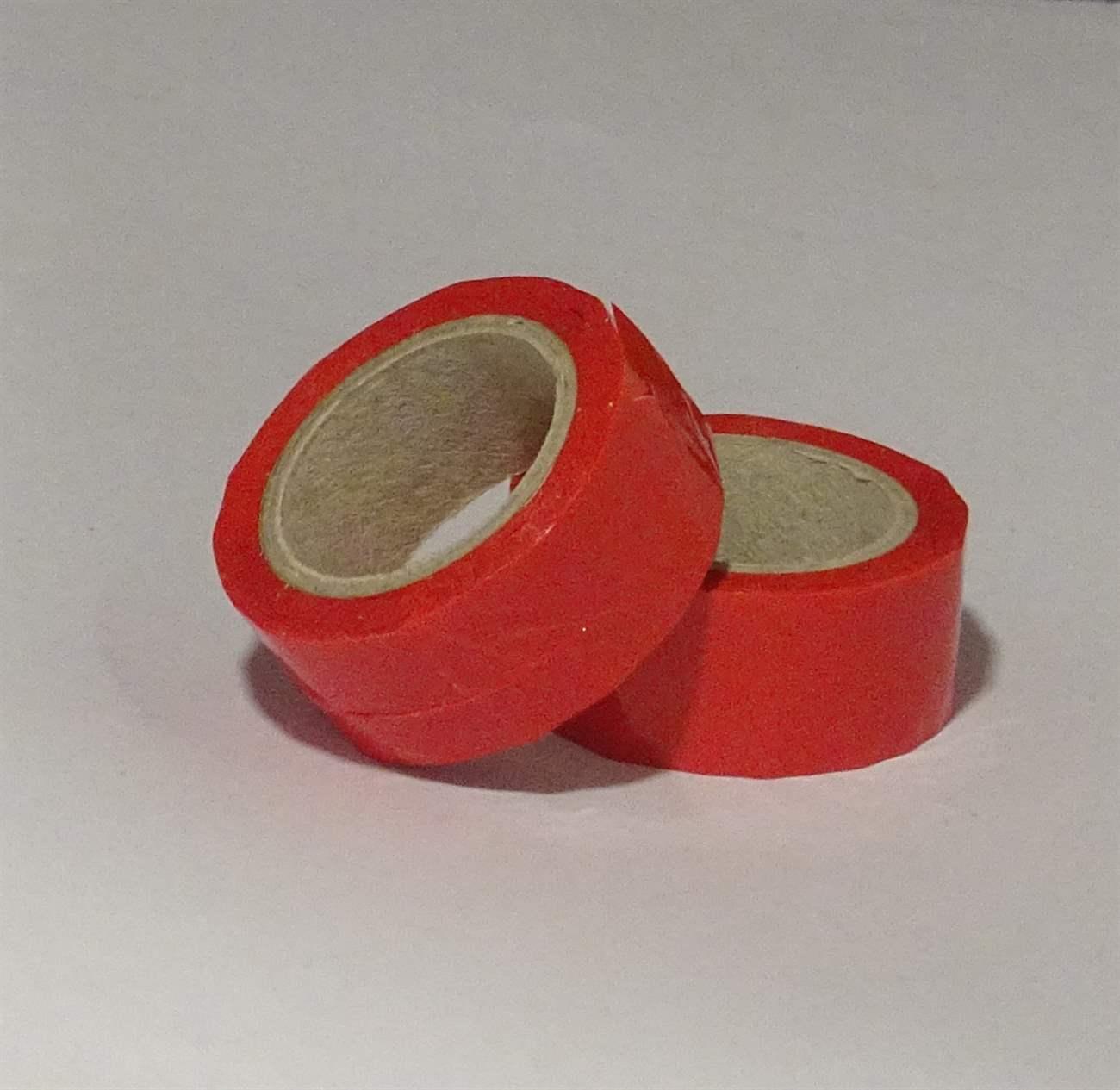 2 x RC Plane Glider SMALL red Wing Repair & Cover Tape Strength Colour EU Stock