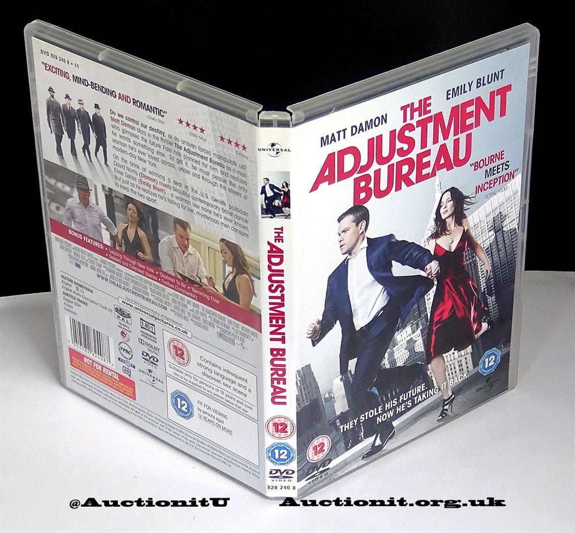 The Adjustment Bureau - Region 2,4,5 - Pal Edition - Free International Shipping