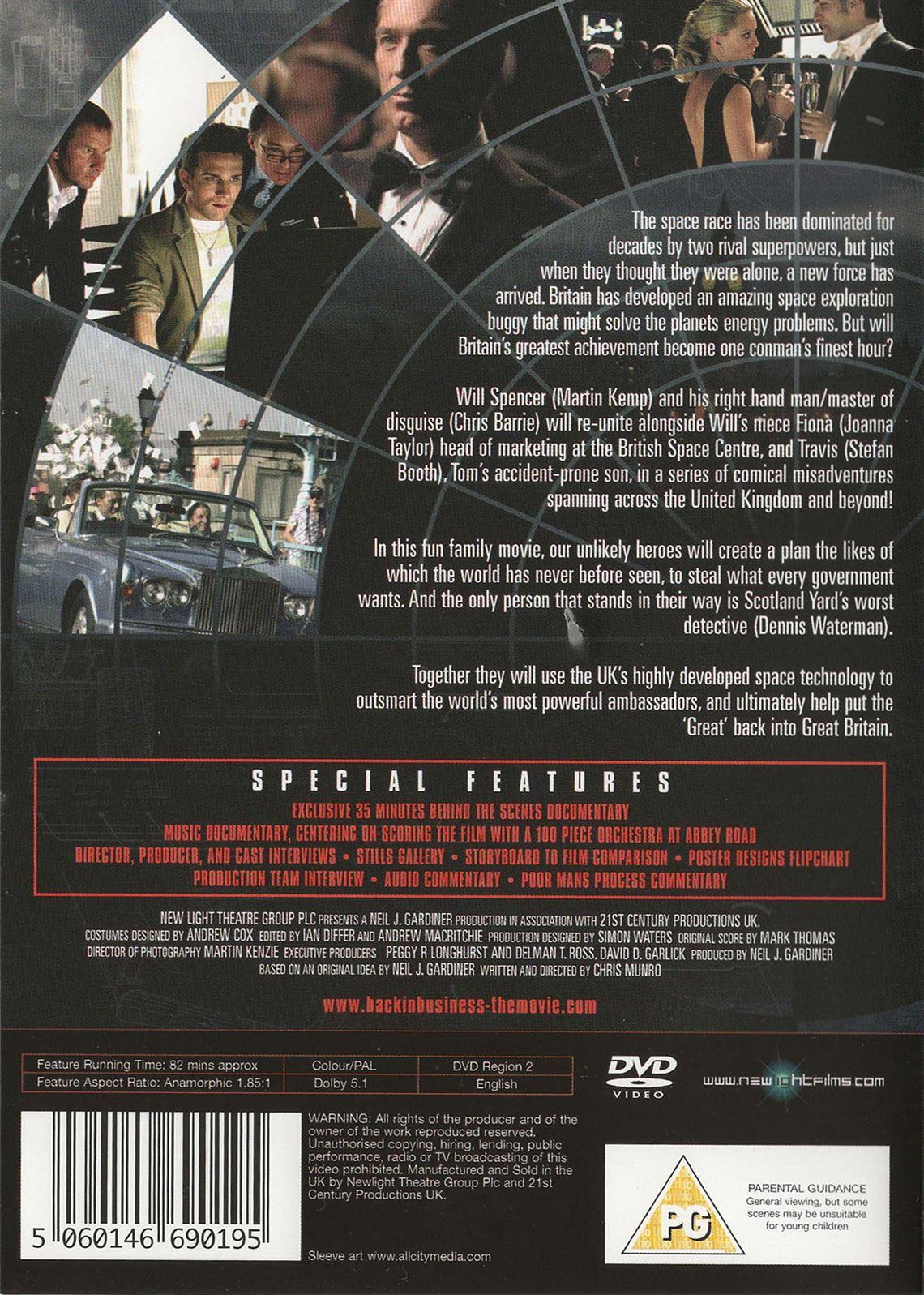 Back in business - DVD - region 2 - EU stock