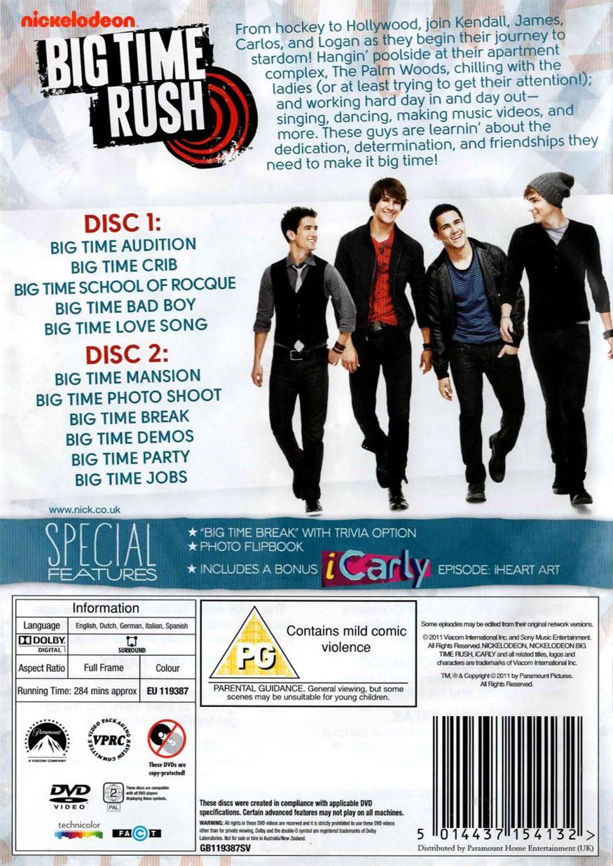 Big time rush - DVD - region 2 - EU stock