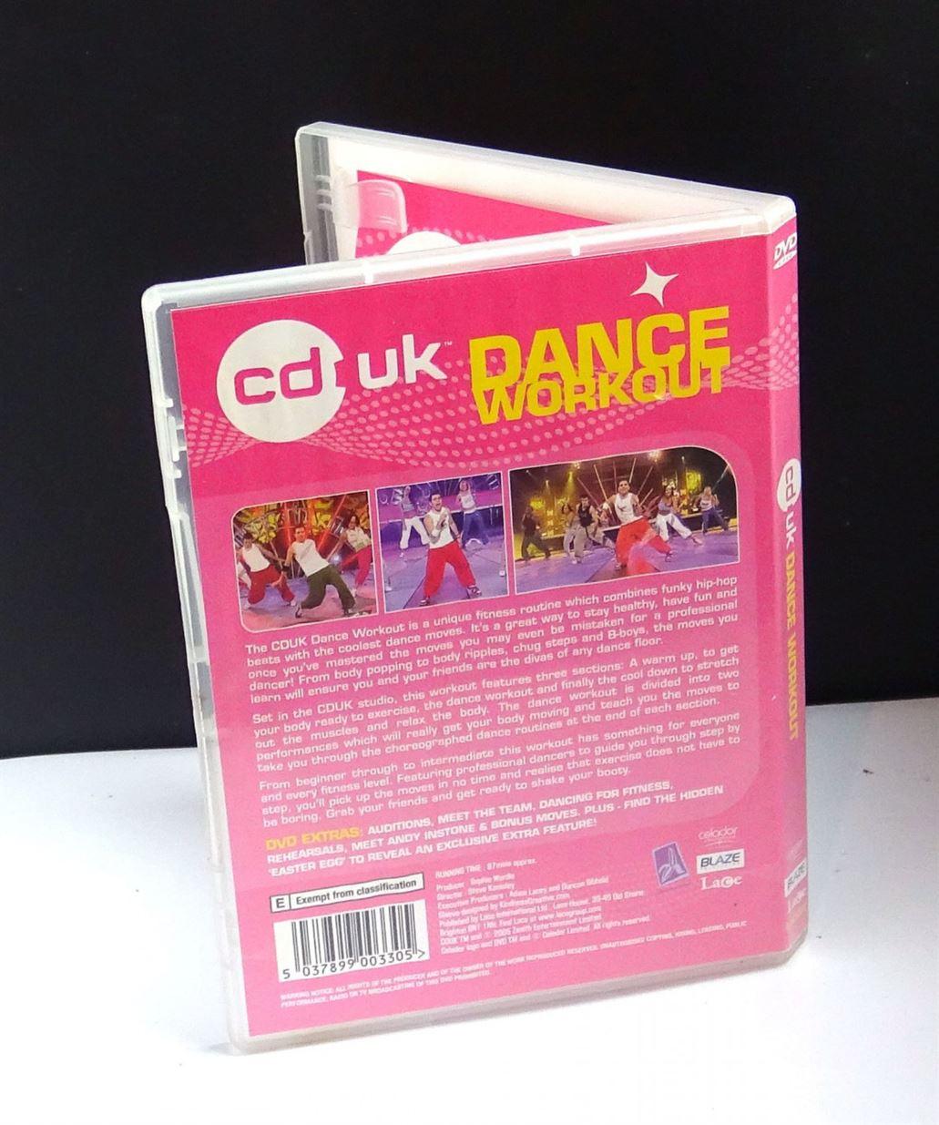 CD UK Dance Workout - DVD - region 2 - EU stock