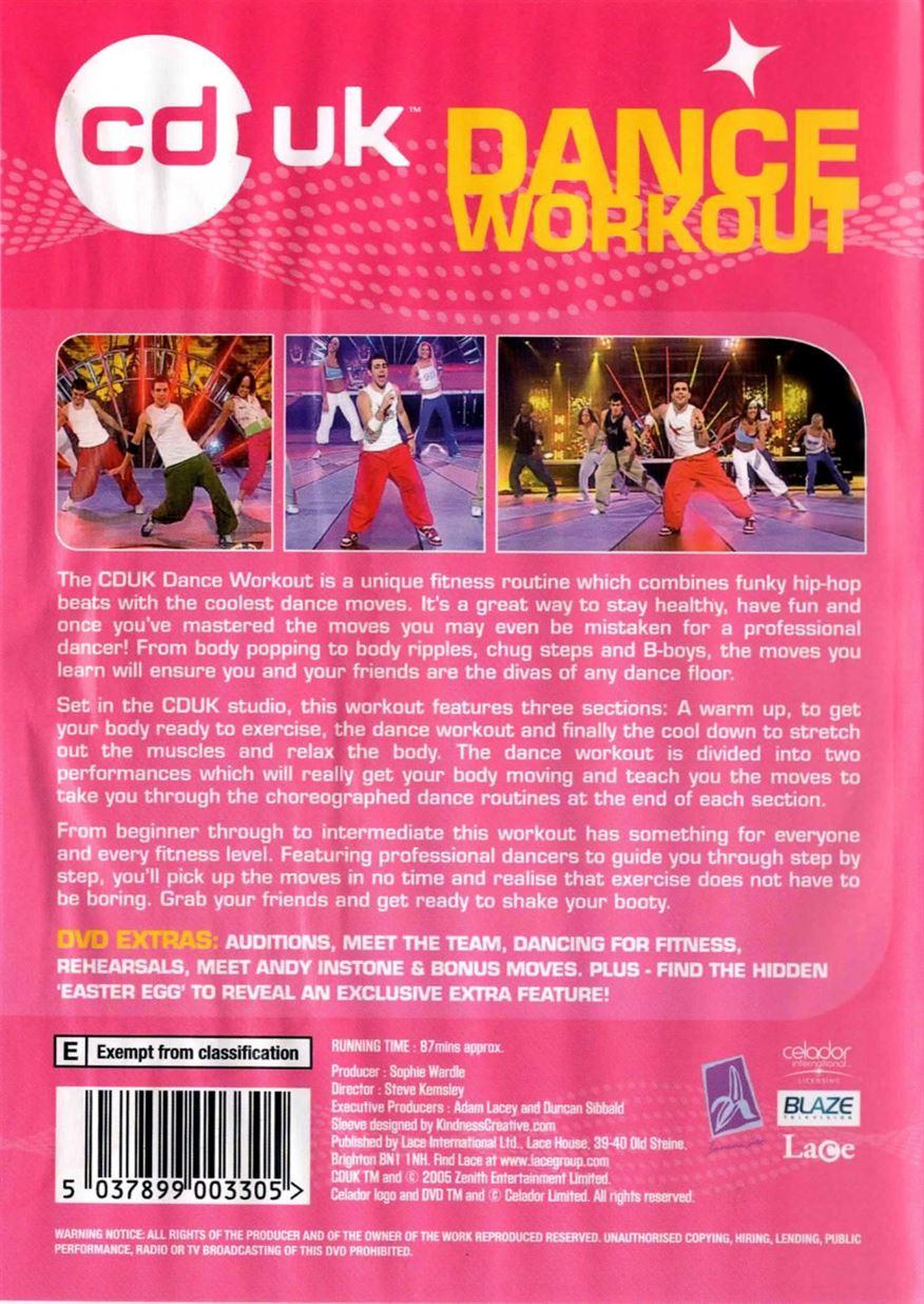 CD UK Dance Workout - DVD - region 2 - EU stock