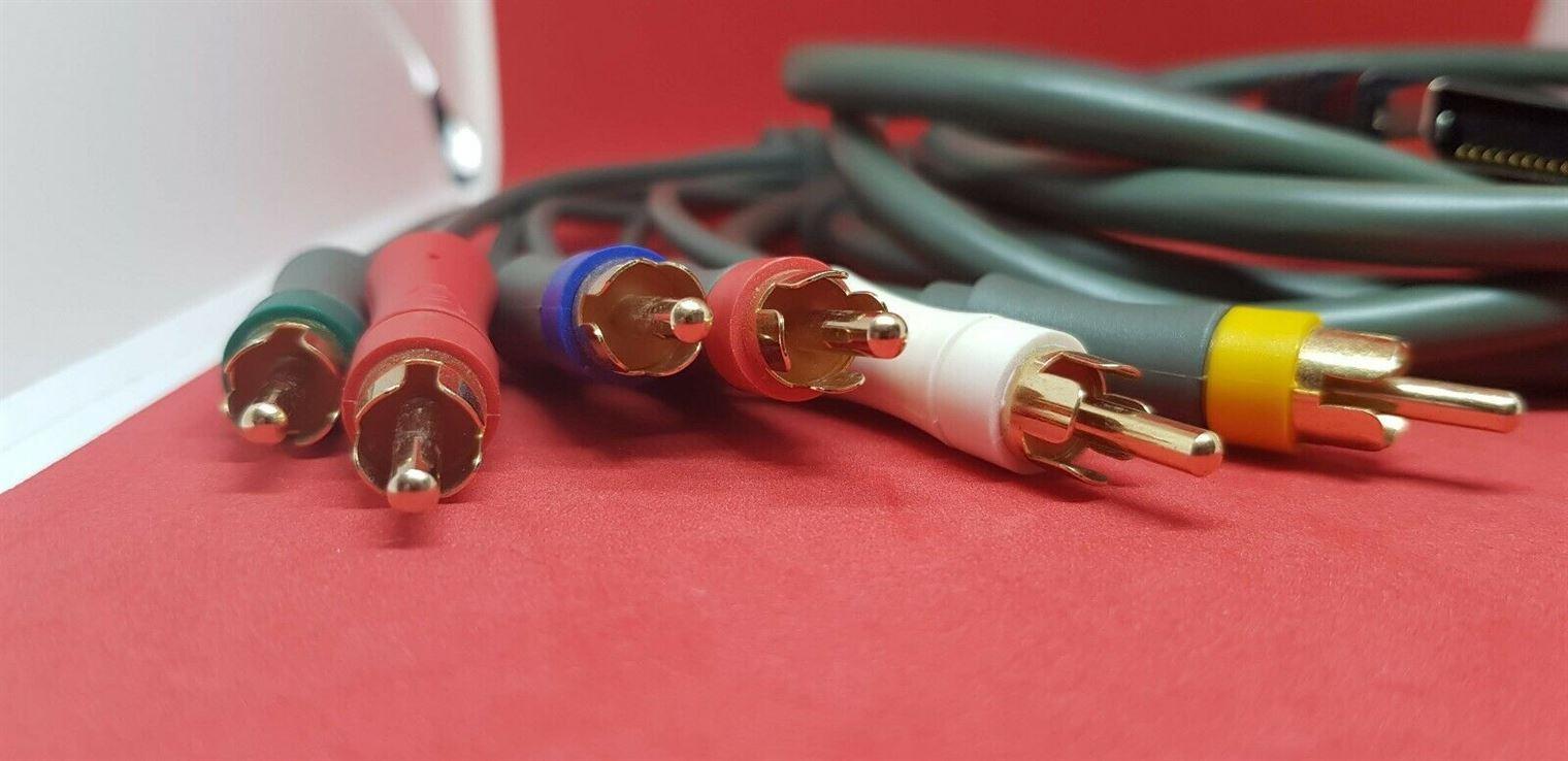 Original Xbox Component AV Cable Fully Shielded ** UK Stock**
