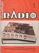 Amaterske Radio Magazine - 1 Rocnik XX 1971 - Rare Collectable