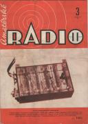 Amaterske Radio Magazine - 3 Rocnik XX 1971 - Rare Collectable