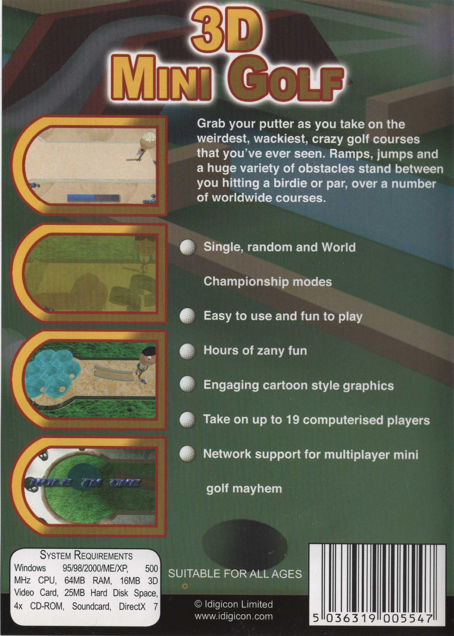 3D Mini Golf - Classic Windows PC Game