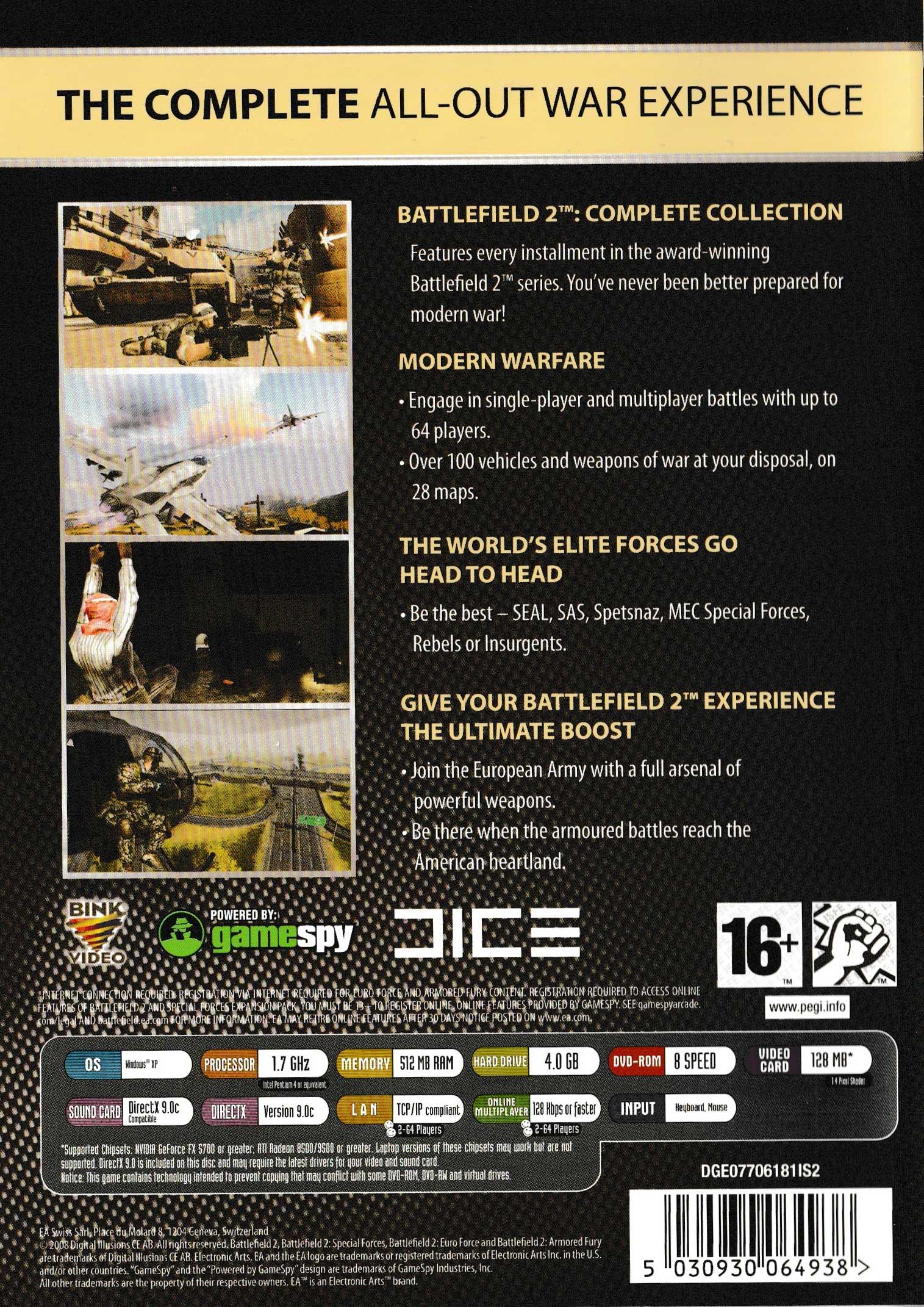 Complete Battlefield Collection - Classic Windows PC Game