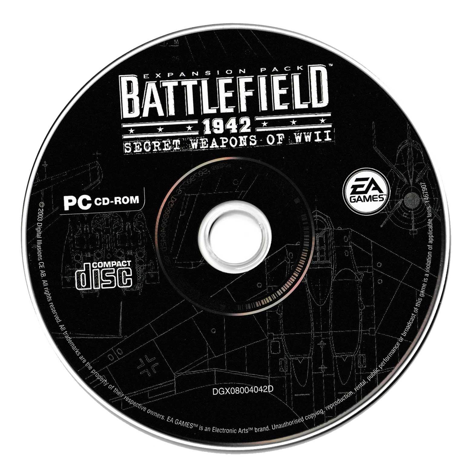Battlefield 1942 Secret Weapons Of WWII - Classic Windows PC Game
