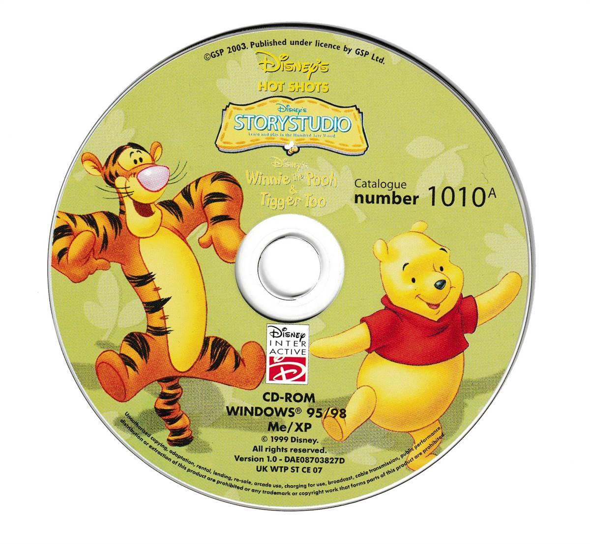 Winnie The Poo And Tiger Too - Classic Windows PC Game