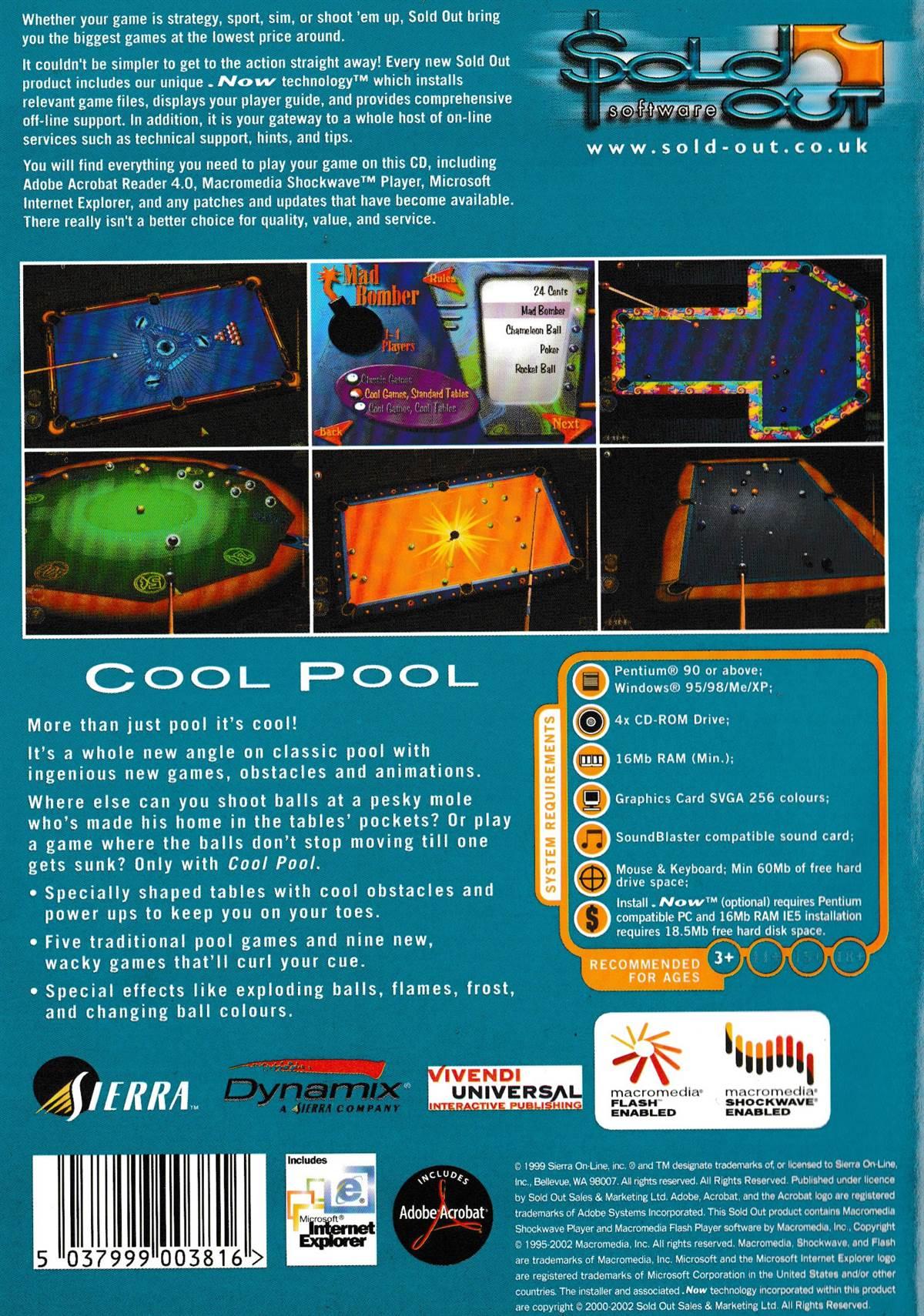 Cool Pool - Classic Windows PC Game