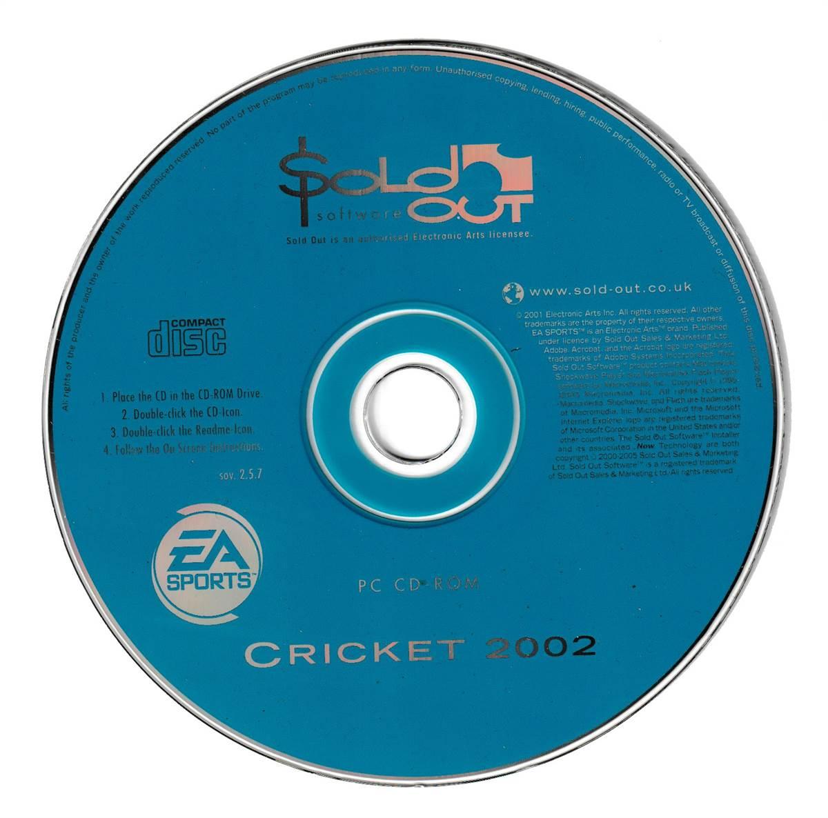 Cricket 2002 - Classic Windows PC Game