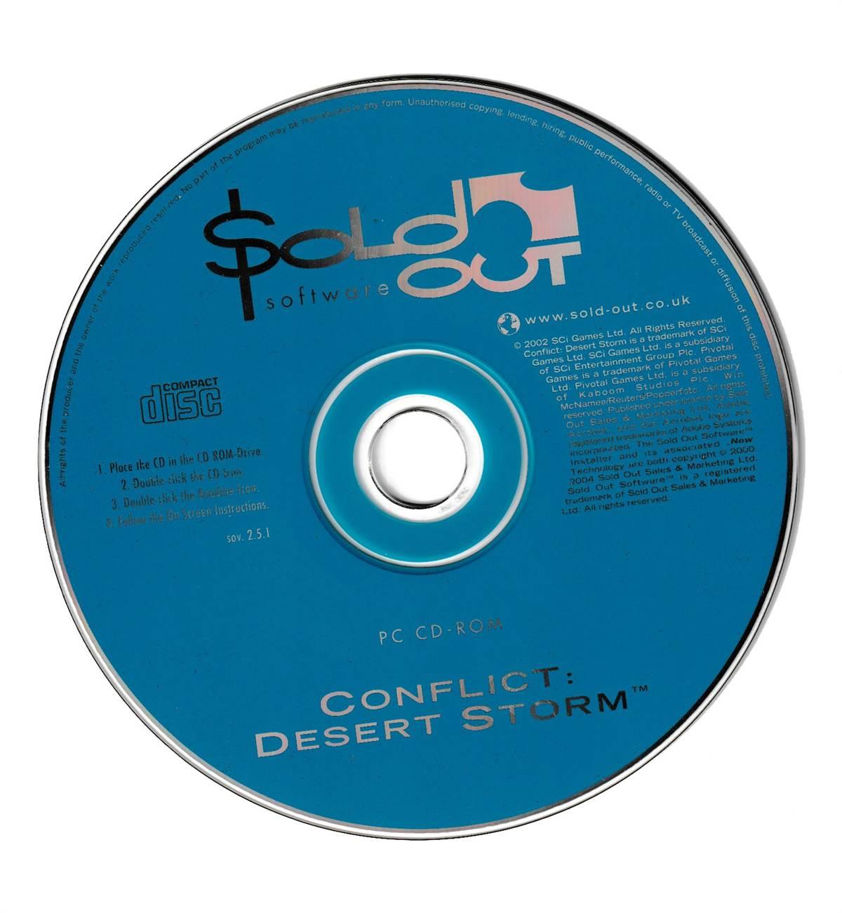 Conflict Desert Storm - Classic Windows PC Game