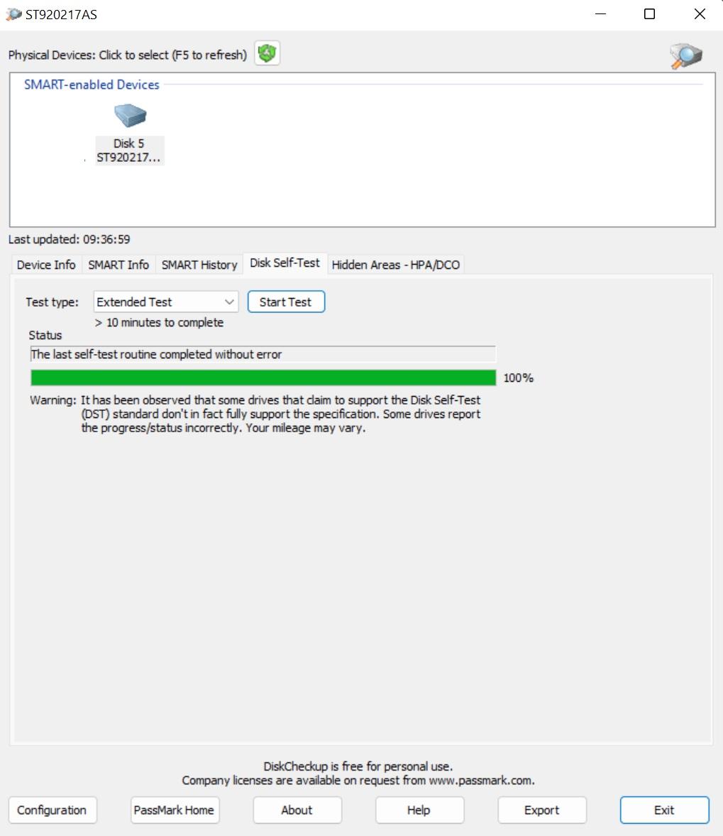 Seagate LD25 Series 20 GB, 5400 RPM, 2.5 inch HDD (ST920217AS) - Tested & Reliable Preowned Drive