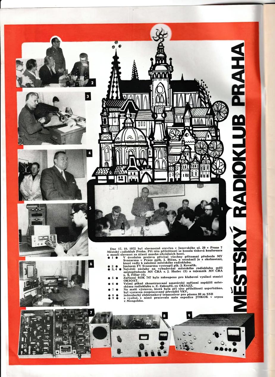 AmatÃ©rskÃ© Radio - 12. ÄÃ­slo RoÄnÃ­ku XXI (1972) - Velmi dobrÃ½ stav