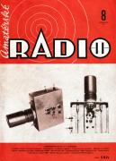AmatÃ©rskÃ© Radio 8. RoÄnÃ­k XIX ÄŒÃ­slo 8 1970 - Velmi dobrÃ½ stav