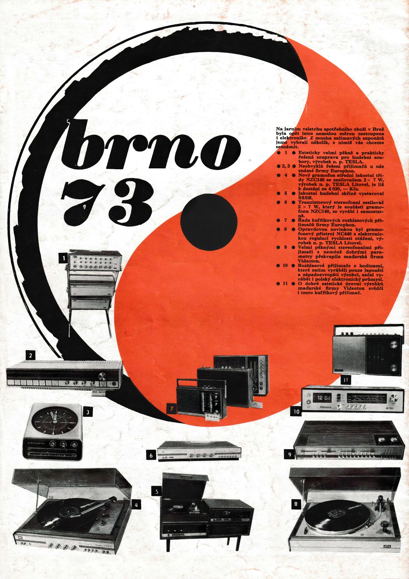AmatÃ©rskÃ© Radio 7. roÄnÃ­k XXII ÄÃ­slo 7 1973 