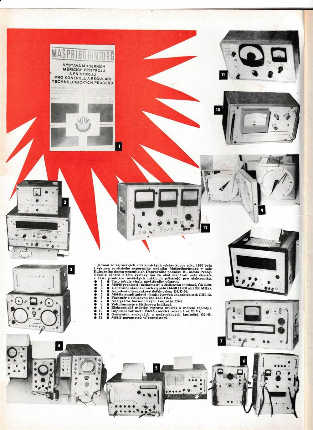 "AmatÃ©rskÃ© Radio" 12. roÄnÃ­k XIX, ÄÃ­slo 12 1970
