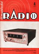 "Amatérské Radio" 4. ROČNÍK XXI ČÍSLO 4 1972 - Výborný stav