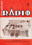 Amatérské Radio 4. ROČNÍK XIX ČÍSLO 4 1970 - Výborný stav s drobnými známkami opotřebení