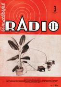 AmatÃ©rskÃ© Radio 3. RoÄnÃ­k XIX ÄŒÃSLO 3 1970 - VÃ½bornÃ½ stav s drobnÃ½mi znÃ¡mkami opotÅ™ebenÃ­