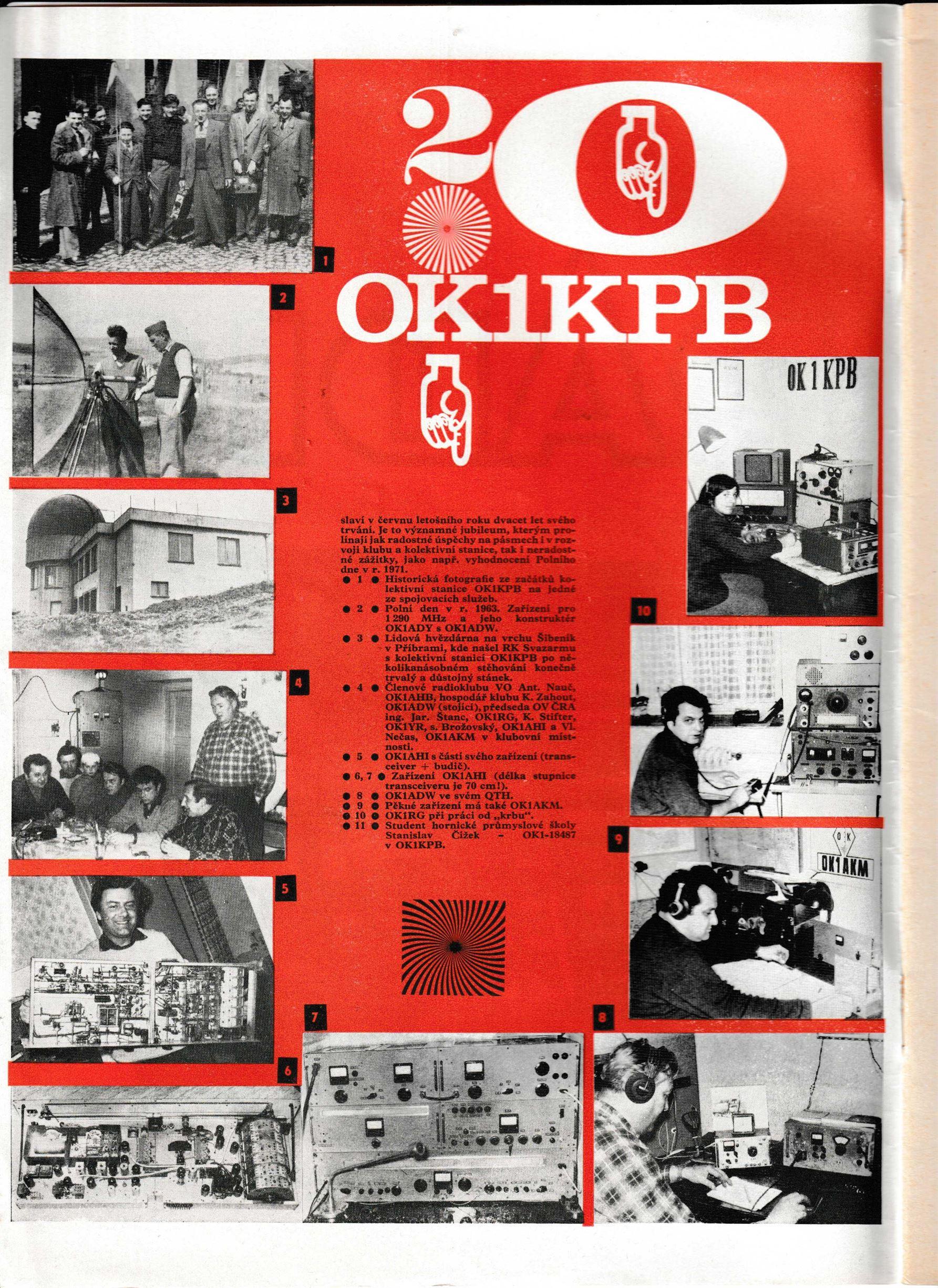 AmatÃ©rskÃ© RÃ¡dio: ÄŒÃ­slo 6 RoÄnÃ­k XXI 1972 - VÃ½bornÃ½ Stav