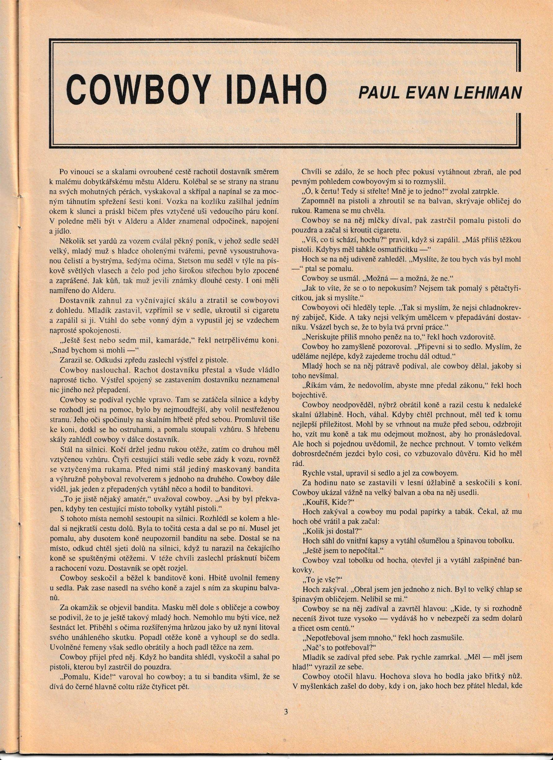 DivokÃ½ ZÃ¡pad ÄÃ­slo 79 - MaharadÅ¾ovy rubÃ­ny (Rolf H. Carry) ve velmi dobrÃ©m stavu