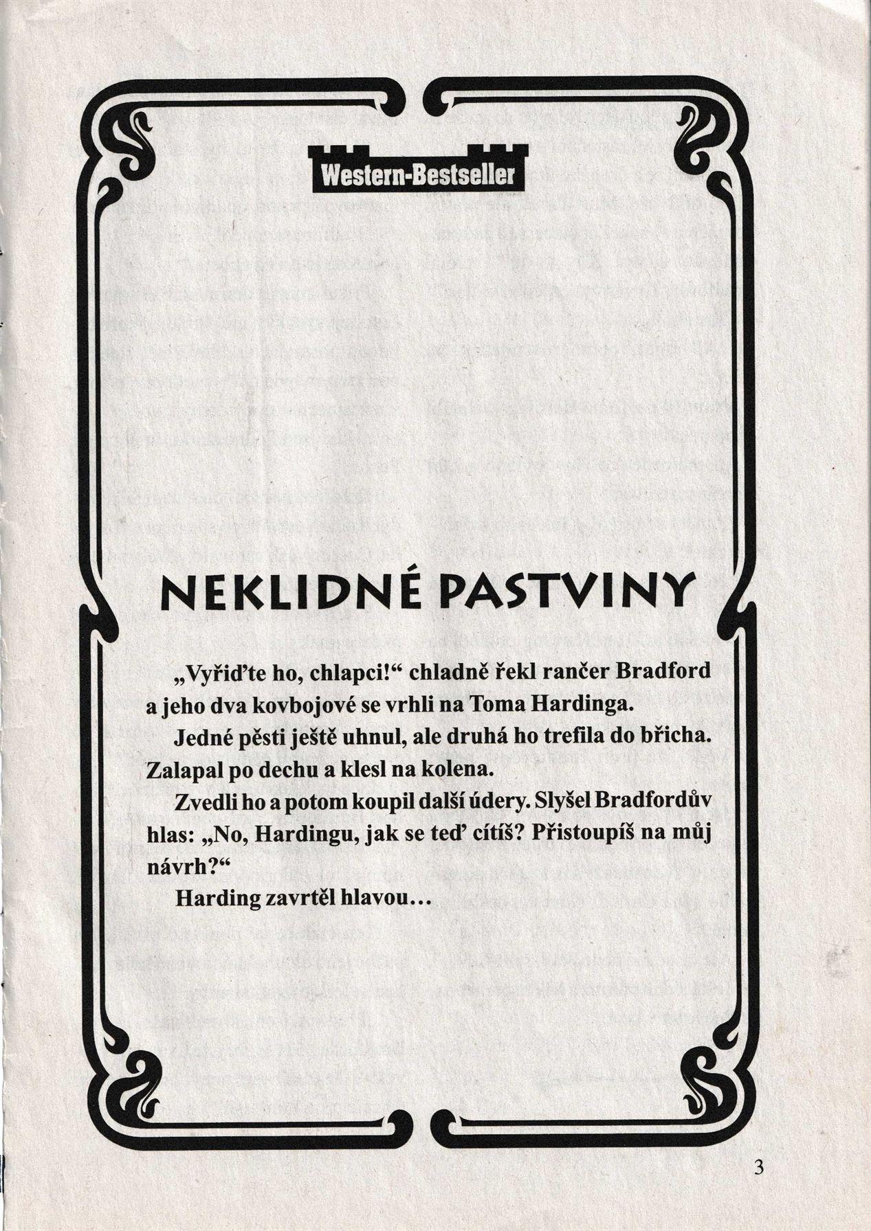 Western Bestsellers G.F.unger VydÃ¡nÃ­ 537