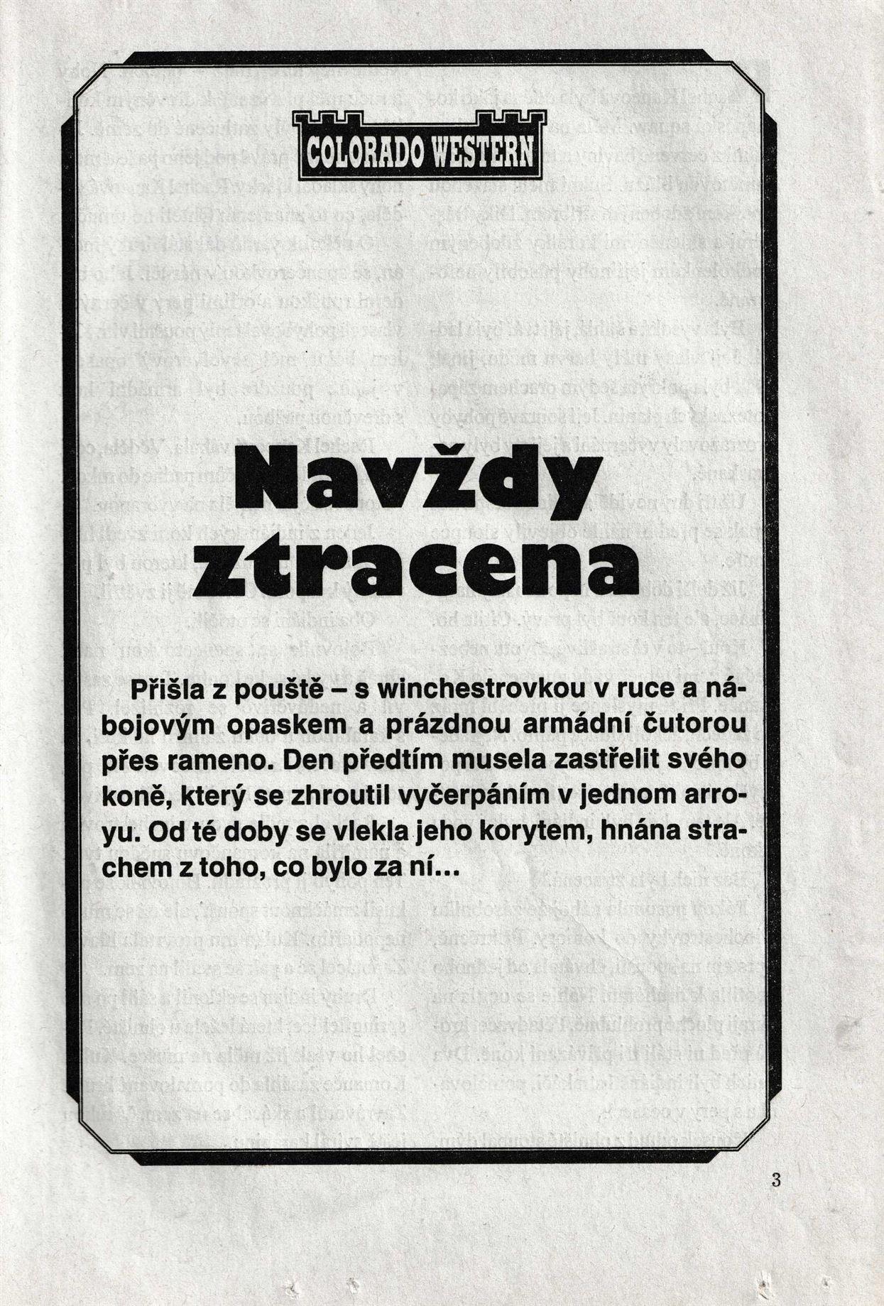 Western Western Moba G.F.unger Colarado Western ÄÃ­slo 238
