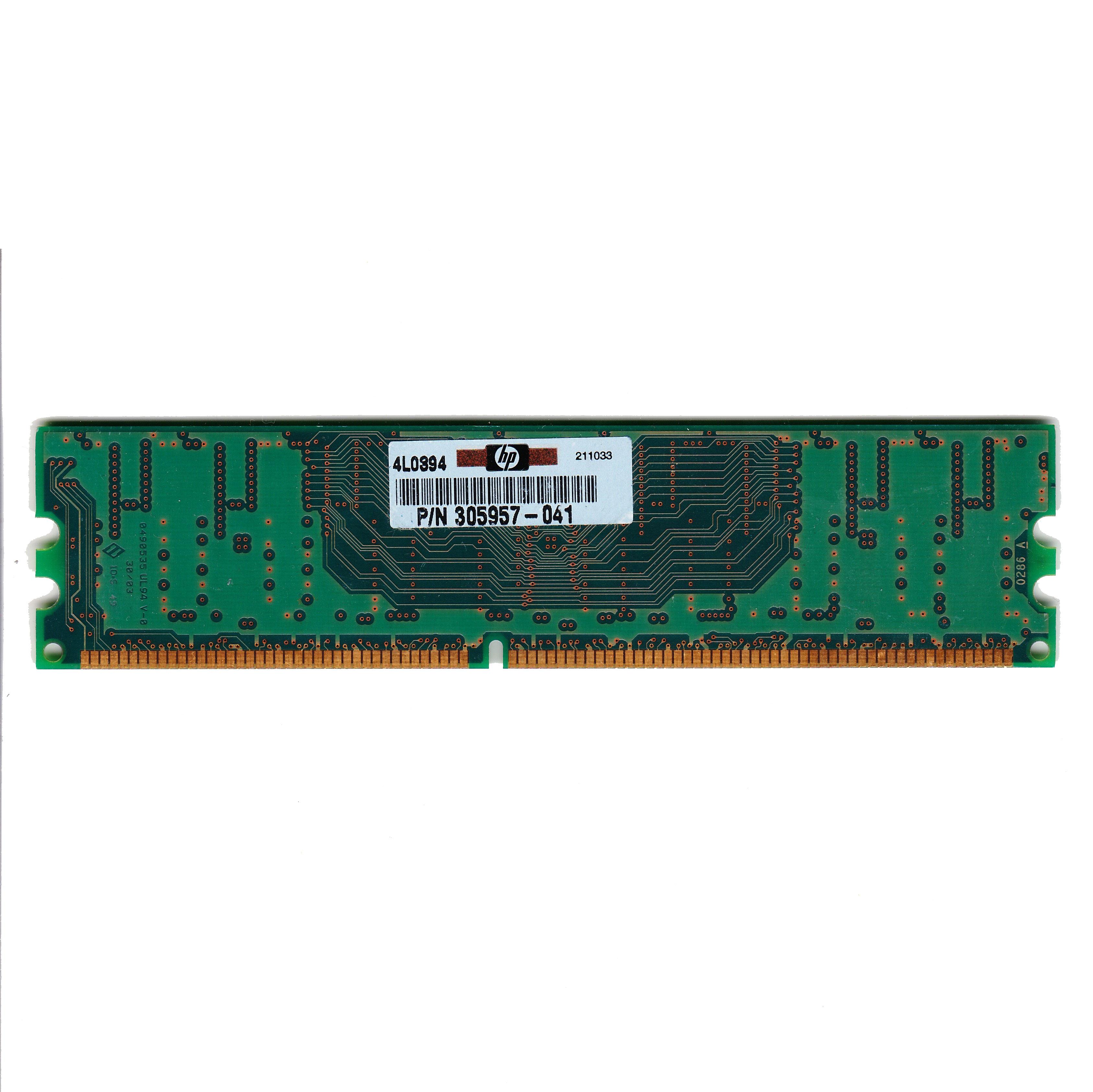 Untested Crucial 256MB DDR 333 CL2.5 RAM PC2700U
