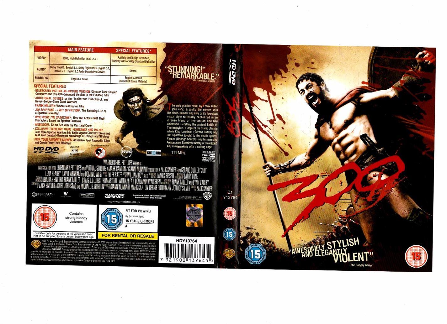 300 (HD DVD) - UK Seller