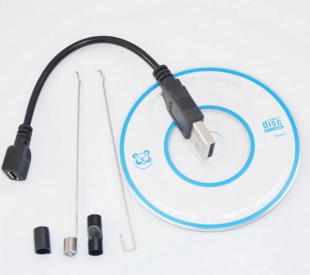 5.5mm Lens Android  USB Endoscope Camera 5M 3.5M 2M 1M Smart Android Phone USB Borescope Inspecti