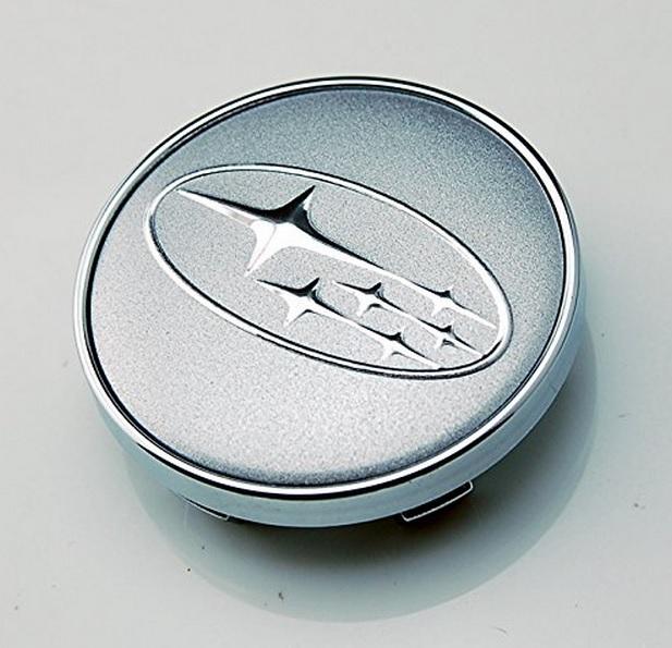 4pcs W203 60mm Car Emblem Badge Wheel Hub Caps Centre Cover for SUBARU LEGACY OUTBACK FORESTER