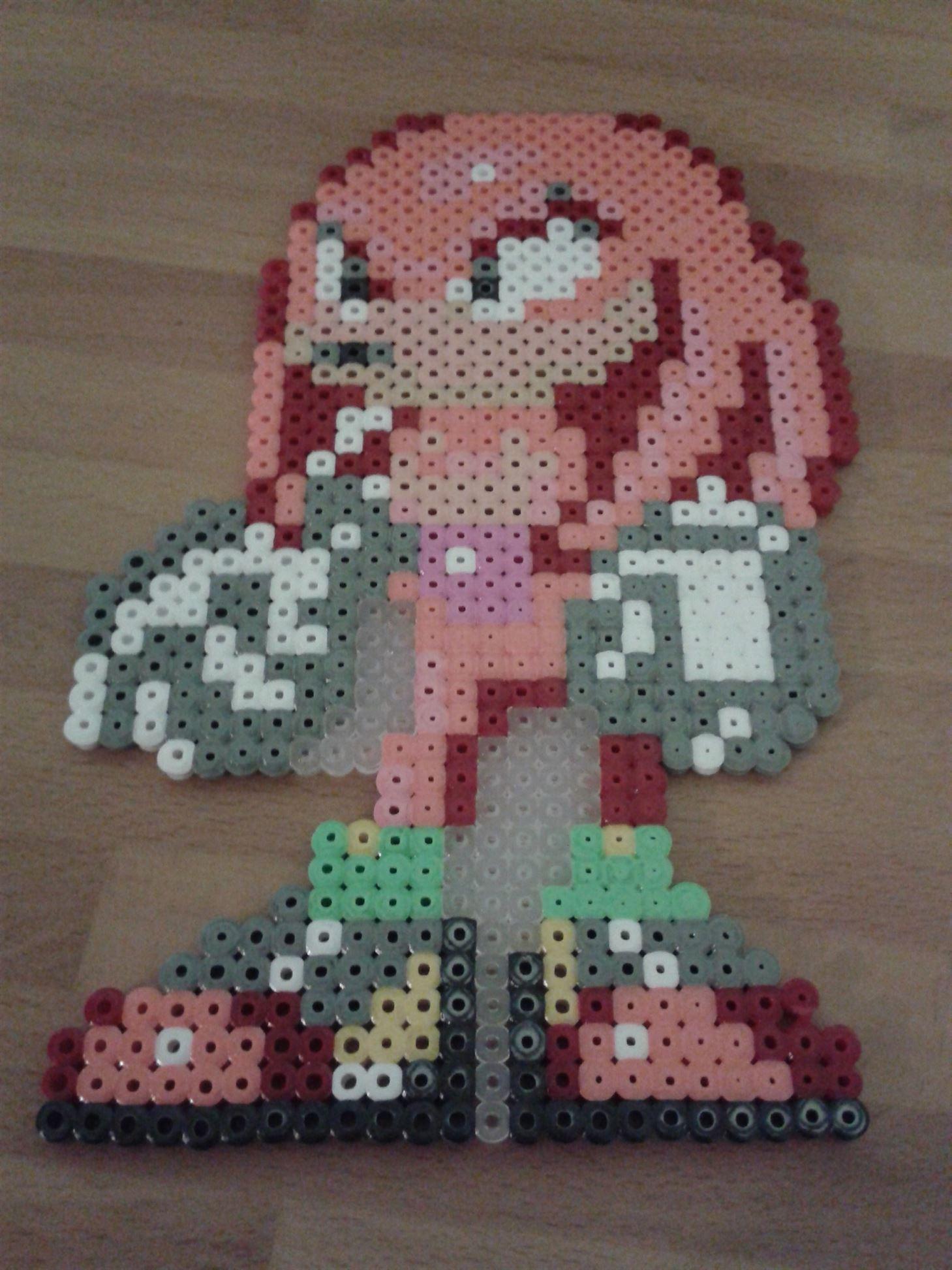 knuckles ready made hama bead