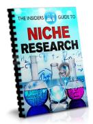 The Insiders Guide To Niche Research - PDF Ebook