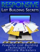 Responsive List Building Secrets - PDF Ebook - Instant Download - Resale Rights